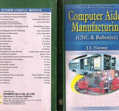 خرید و دانلود نسخه کامل کتاب Computer Aided Manufacturing