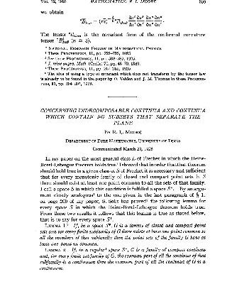 خرید و دانلود نسخه کامل کتاب Concerning Indecomposable Continua and Continua Which Contain No Subsets That Separate the Plane