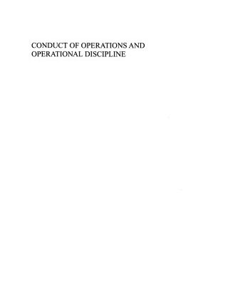 خرید و دانلود نسخه کامل کتاب Conduct of Operations and Operational Discipline: For Improving Process Safety in Industry