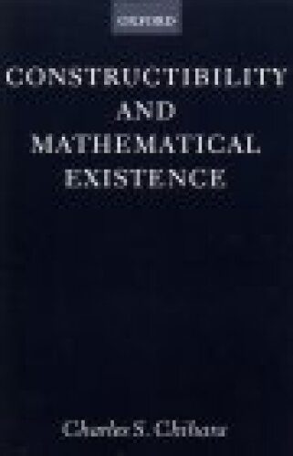 خرید و دانلود نسخه کامل کتاب Constructibility and Mathematical Existence_68f820b8862e4.jpeg خرید و دانلود نسخه کامل کتاب Constructibility and Mathematical Existence