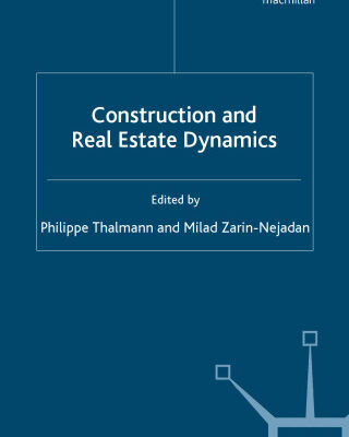 خرید و دانلود نسخه کامل کتاب Construction and Real Estate Dynamics (Applied Econometrics Association)
