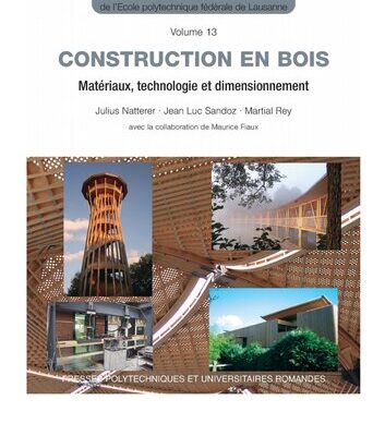 خرید و دانلود نسخه کامل کتاب Construction en bois (TGC volume 13)