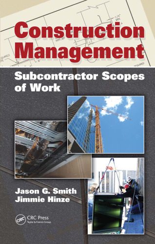 خرید و دانلود نسخه کامل کتاب Construction Management: Subcontractor Scopes of Work_68f7c23879a21.jpeg خرید و دانلود نسخه کامل کتاب Construction Management: Subcontractor Scopes of Work