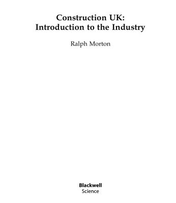 خرید و دانلود نسخه کامل کتاب Construction Uk: Introduction to an Industry