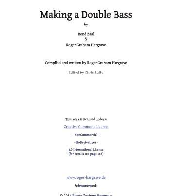 خرید و دانلود نسخه کامل کتاب Contrabass Double Bass String Bass Making