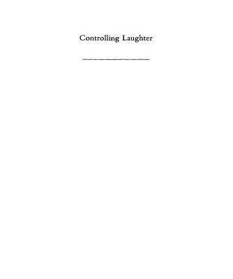خرید و دانلود نسخه کامل کتاب Controlling Laughter: Political Humor in the Late Roman Republic