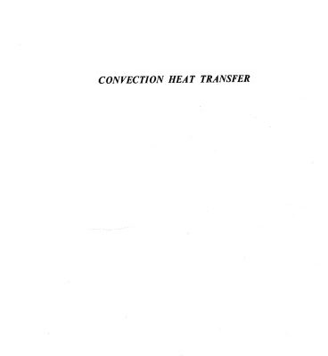 خرید و دانلود نسخه کامل کتاب Convection Heat Transfer