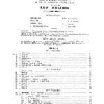 خرید و دانلود نسخه کامل کتاب Coppelia, piano reduction (piano solo) of the ballet music