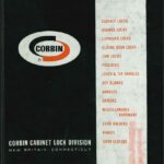 خرید و دانلود نسخه کامل کتاب Corbin Cabinet Locks 1964 Catalog