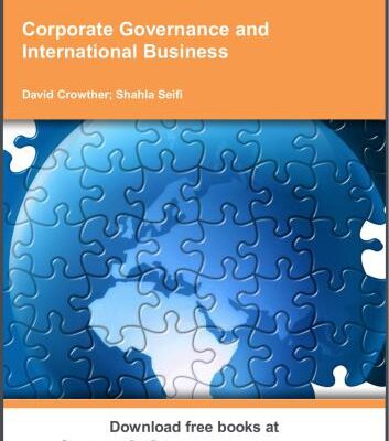 خرید و دانلود نسخه کامل کتاب Corporate Governance and International Business