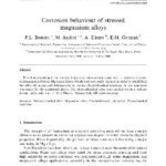 خرید و دانلود نسخه کامل کتاب Corrosion Behaviuor Of Stressed Magnesium Alloys