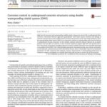 خرید و دانلود نسخه کامل کتاب Corrosion control in underground concrete structures using double waterproofingshield system