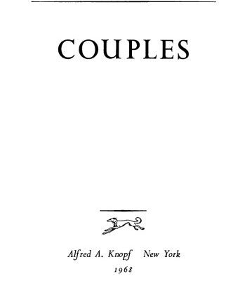 خرید و دانلود نسخه کامل کتاب Couples