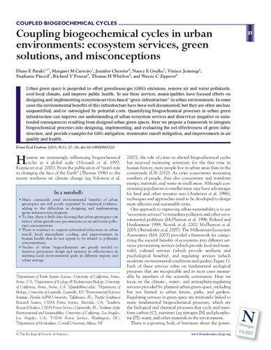 خرید و دانلود نسخه کامل کتاب Coupling biogeochemical cycles in urban environments: ecosystem services, green solutions, and misconceptions_68ea01d59ddbd.jpeg خرید و دانلود نسخه کامل کتاب Coupling biogeochemical cycles in urban environments: ecosystem services, green solutions, and misconceptions