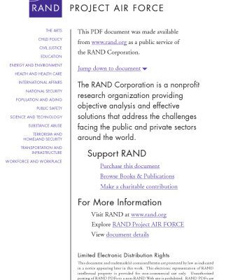 خرید و دانلود نسخه کامل کتاب Courses of Action for Enhancing U.S. Air Force Irregular Warfare Capabilities: A Functional Solutions Analysis