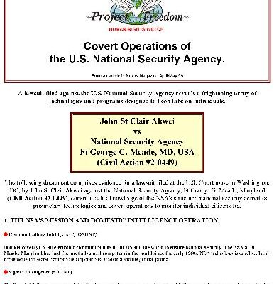 خرید و دانلود نسخه کامل کتاب Covert operations of the NSA
