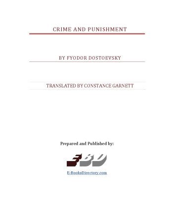 خرید و دانلود نسخه کامل کتاب Crime and Punishment