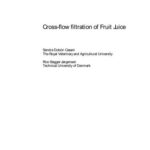 خرید و دانلود نسخه کامل کتاب Cross-flow filtration of Fruit Juice (Перекрестная фильтрация фруктовых соков)