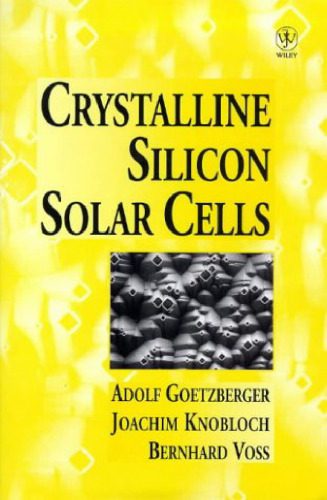 خرید و دانلود نسخه کامل کتاب Crystalline Silicon Solar Cells_68f633769ff4f.jpeg خرید و دانلود نسخه کامل کتاب Crystalline Silicon Solar Cells