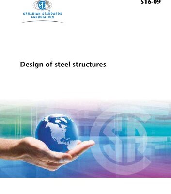 خرید و دانلود نسخه کامل کتاب CSA S16-09: Design of Steel Structures