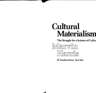 خرید و دانلود نسخه کامل کتاب Cultural Materialism: The Struggle for a Science of Culture