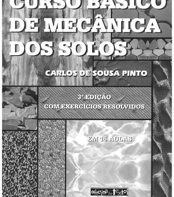 خرید و دانلود نسخه کامل کتاب Curso Básico de Mecânica dos Solos – Com exercícios resolvidos