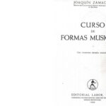 خرید و دانلود نسخه کامل کتاب Curso de formas musicales. Con numerosos ejemplos musicales