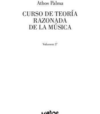 خرید و دانلود نسخه کامل کتاب Curso de Teoría Razonada de la Música