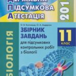 خرید و دانلود نسخه کامل کتاب ДПА 2015. Збірник завдань для підсумкових контрольних робіт з біології. 11 клас