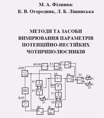خرید و دانلود نسخه کامل کتاب Методи та засоби вимірювання параметрів потенційнонестійких чотириполюсників