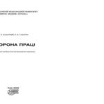 خرید و دانلود نسخه کامل کتاب Охорона праці