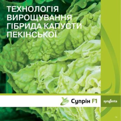خرید و دانلود نسخه کامل کتاب Технологія вирощування гібрида капусти пекінської Супрін F1
