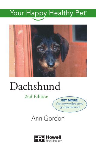 خرید و دانلود نسخه کامل کتاب Dachshund: Your Happy Healthy Pet_68e774be8bc0e.jpeg خرید و دانلود نسخه کامل کتاب Dachshund: Your Happy Healthy Pet