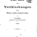 خرید و دانلود نسخه کامل کتاب Das Bier, seine Verfälschungen und die Mittel, solche nachzuweisen