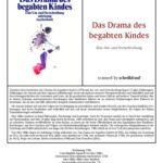 خرید و دانلود نسخه کامل کتاب Das Drama des begabten Kindes. Eine Um- und Fortschreibung