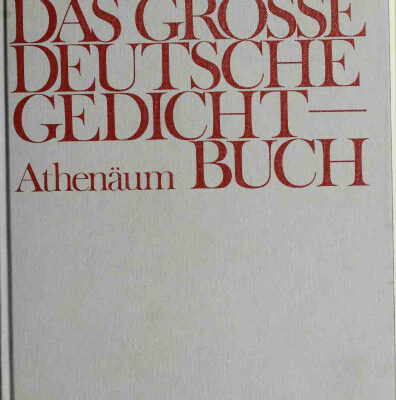 خرید و دانلود نسخه کامل کتاب Das große deutsche Gedichtbuch