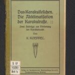 خرید و دانلود نسخه کامل کتاب Das Karakulfellchen / Die Akklimatisation der Karakulrasse ; zwei Beiträge zur Förderung der Karakulzucht
