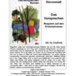 خرید و دانلود نسخه کامل کتاب Das Versprechen. Requiem auf den Kriminalroman