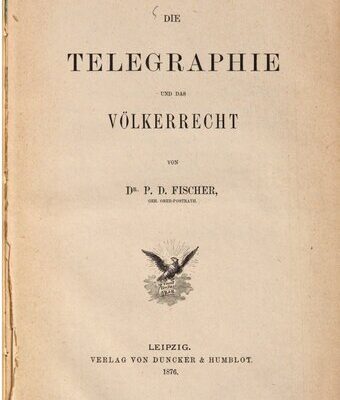 خرید و دانلود نسخه کامل کتاب De Telegraphie und das Völkerrecht