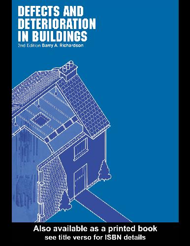 خرید و دانلود نسخه کامل کتاب Defects and Deterioration in Buildings_68f776b8414c9.jpeg خرید و دانلود نسخه کامل کتاب Defects and Deterioration in Buildings