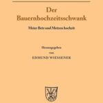 خرید و دانلود نسخه کامل کتاب Der Bauernhochzeitsschwank: Meier Betz und Metzen hochzit