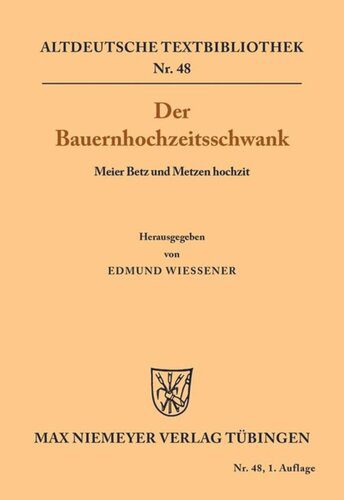 خرید و دانلود نسخه کامل کتاب Der Bauernhochzeitsschwank: Meier Betz und Metzen hochzit_68dfafabcfac9.jpeg خرید و دانلود نسخه کامل کتاب Der Bauernhochzeitsschwank: Meier Betz und Metzen hochzit