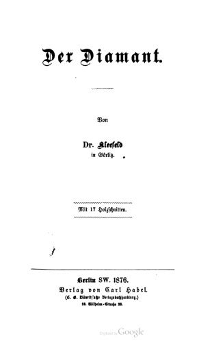 خرید و دانلود نسخه کامل کتاب Der Diamant_68f22d166604e.jpeg خرید و دانلود نسخه کامل کتاب Der Diamant