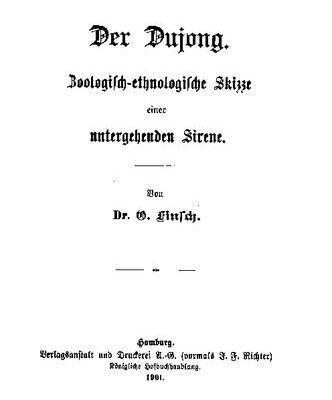 خرید و دانلود نسخه کامل کتاب Der Dujong. Biologisch- ethnologische Skizze einer untergehenden Sirene