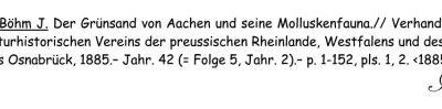 خرید و دانلود نسخه کامل کتاب Der Grünsand von Aachen und seine Molluskenfauna