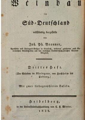 خرید و دانلود نسخه کامل کتاب Der Weinbau im Rheingau, von Hochheim bis Koblenz [Coblenz]