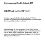 خرید و دانلود نسخه کامل کتاب Dermal Absorption (Environmental Health Criteria Series)