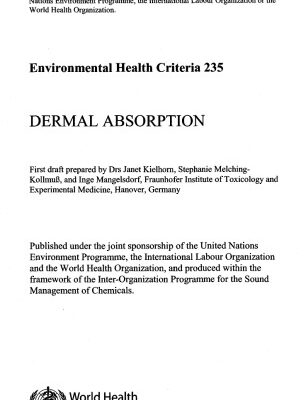 خرید و دانلود نسخه کامل کتاب Dermal Absorption (Environmental Health Criteria Series)