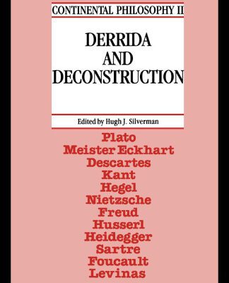 خرید و دانلود نسخه کامل کتاب Derrida and Deconstruction