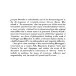 خرید و دانلود نسخه کامل کتاب Derrida, Heidegger, Blanchot: Sources of Derrida’s Notion and Practice of Literature